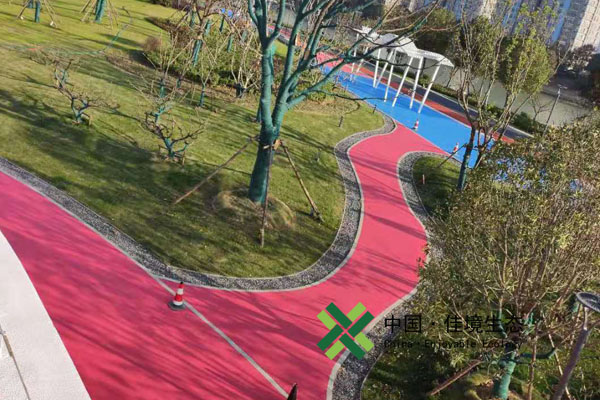 南京透水混凝土廣場、公園步道